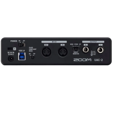 Аудіоінтерфейс Zoom UAC-2 Black