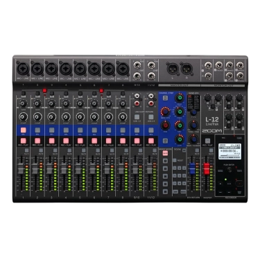 Цифровий пульт мікшерний Zoom LiveTrak L-12 Black