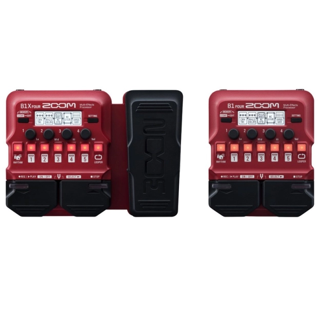 Процесор ефектів Zoom B1X FOUR Rad Процесор ефектів Zoom B1X FOUR Rad