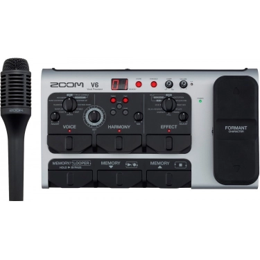 Вокальний процесор Zoom V6 Silver