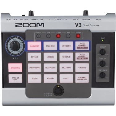 Процесор ефектів Zoom V3 Silver