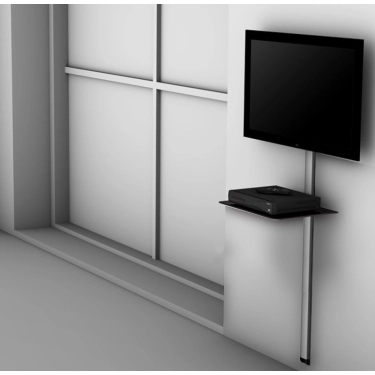 Полиця під телевізор Sonorous PLASMA PL 2610-B-BLK