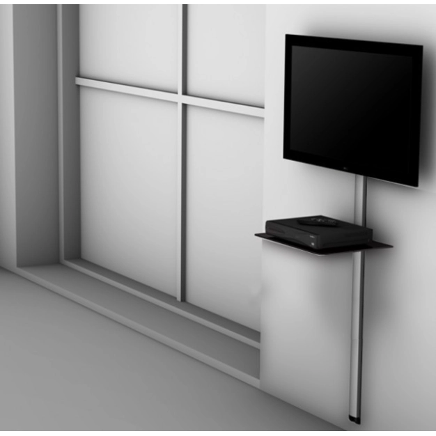 Полиця під телевізор Sonorous PLASMA PL 2610-B-SLV