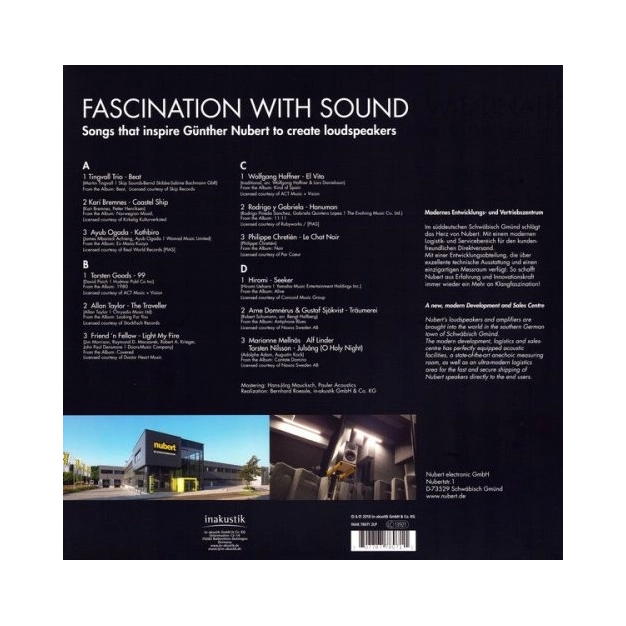 Вініловий диск 2LP Nubert - Fascination With Sound (45rpm)