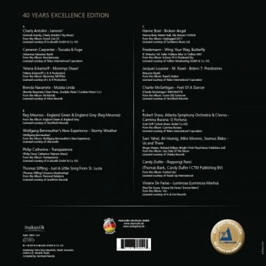 Вініловий диск 2LP Clearaudio - 40 Years Excellence Edition