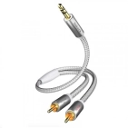 Inakustik Premium 3,5mm Mini Jack 2 x RCA 5,0m Inakustik Premium 3,5mm Mini Jack 2 x RCA 5,0m