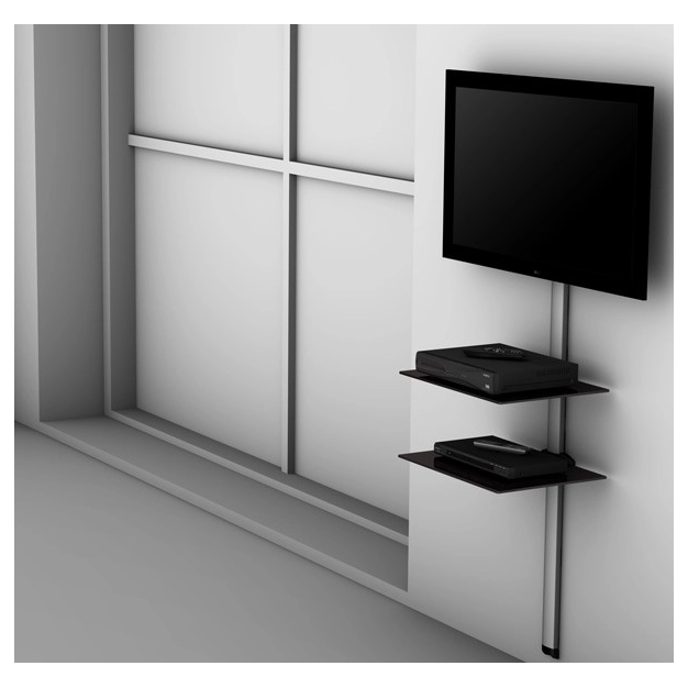 Полиця під телевізор Sonorous PLASMA PL 2620-B-HBLK