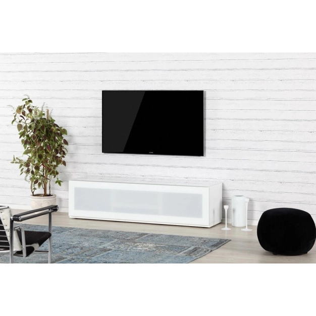Тумба під телевізор Sonorous STUDIO STA 160I-WHT-WHT-BS Тумба під телевізор Sonorous STUDIO STA 160I-WHT-WHT-BS