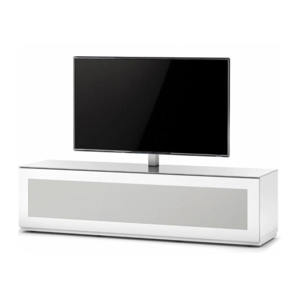 Тумба під телевізор Sonorous STUDIO STA 161I-WHT-WHT-BS