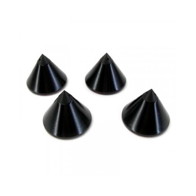 Inakustik Premium Pic Plate black Set 4