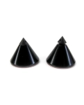 Inakustik Premium Pic Plate black Set 4