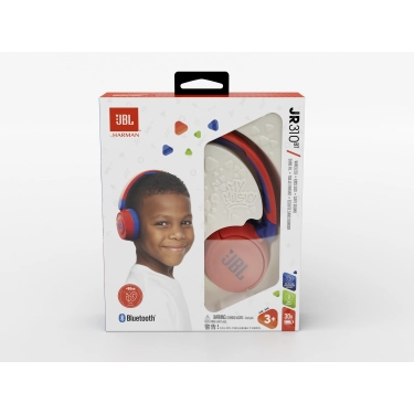 Навушники JBL JR 310BT Red