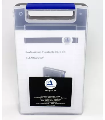 Комплект для догляду за пластинками та програвачами Clearaudio Turntable Carekit Professional AC061/W