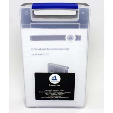 Комплект для догляду за пластинками та програвачами Clearaudio Turntable Carekit Professional AC061/W