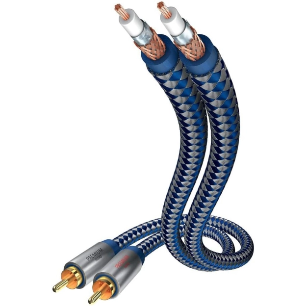 Cable Inakustik Premium Audio Stereo RCA 0,75m