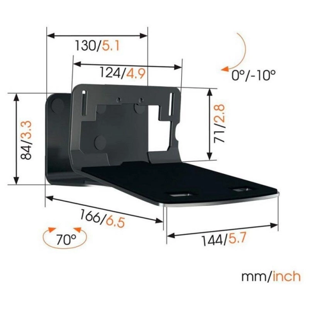 Настінне кріплення Vogel's SOUND 3205 Black
