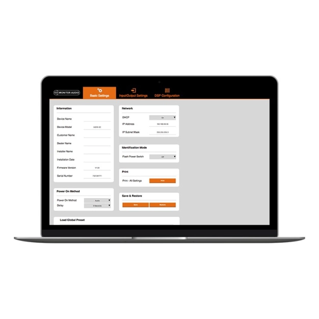Багатоканальний мультирум підсилювач Monitor Audio CI Amp IA150-8C