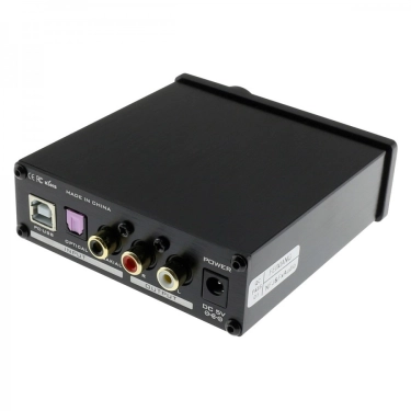 Цифро-аналоговий перетворювач та підсилювач для навушників FX Audio DAC-X3 Pro Black