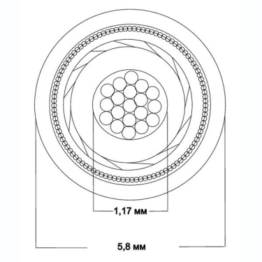 Межблочний аналоговий кабель Van Den Hul MC Silver IT 65G RCA 0.8 m