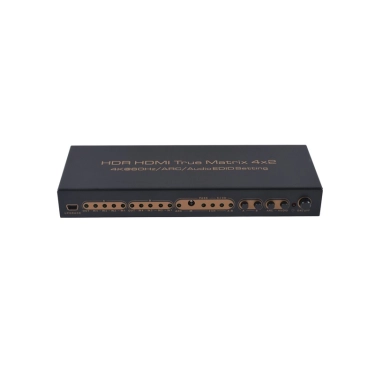 HDMI 2.0 Матриця 4x2 з аудіоекстрактором 4К ASK HDMX0012M1