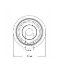 Межблочний аналоговий кабель Van Den Hul Wave RCA 1.0 m