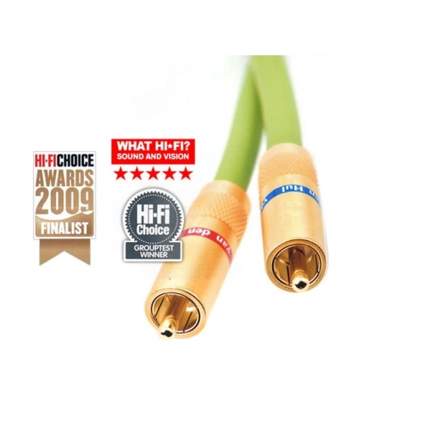 Межблочний аналоговий кабель Van Den Hul Wave RCA 1.0 m Межблочний аналоговий кабель Van Den Hul Wave RCA 1.0 m