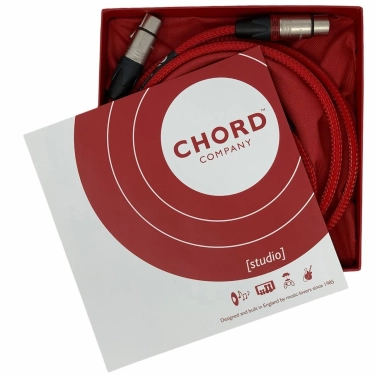 Шнур міжблоковий CHORD Shawline 2XLR to 2XLR 1 м Red