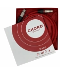 Шнур міжблоковий CHORD Shawline 2XLR to 2XLR 1 м Red