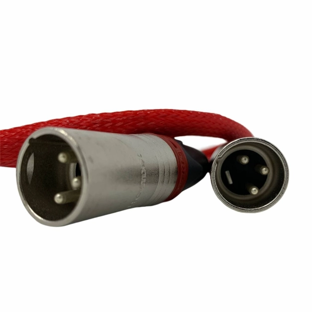 Шнур міжблоковий CHORD Shawline 2XLR to 2XLR 1 м Red Шнур міжблоковий CHORD Shawline 2XLR to 2XLR 1 м Red