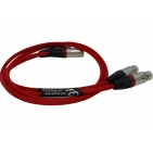 Шнур міжблоковий CHORD Shawline 2XLR to 2XLR 1 м Red Шнур міжблоковий CHORD Shawline 2XLR to 2XLR 1 м Red