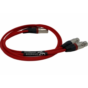 Шнур міжблоковий CHORD Shawline 2XLR to 2XLR 1 м Red