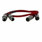 Шнур міжблоковий CHORD Shawline 2XLR to 2XLR 1 м Red Шнур міжблоковий CHORD Shawline 2XLR to 2XLR 1 м Red