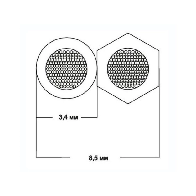 Акустичний кабель Van Den Hul Twin red, m Акустичний кабель Van Den Hul Twin red, m