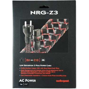 Силовий кабель AudioQuest NRG-Z3 EU 2 м