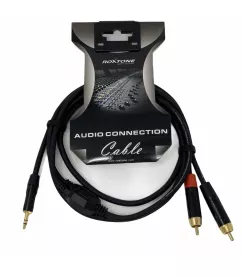 Готовий аудіокабель Roxtone GPTC140L1.5 3.5 мм Stereo-2RCA 1.5 м