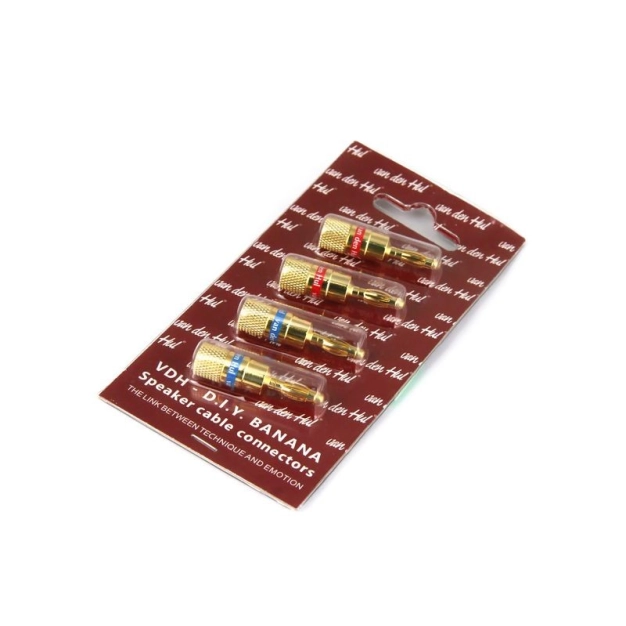 Роз'єм акустичний Van Den Hul DIY Banana connector Роз'єм акустичний Van Den Hul DIY Banana connector