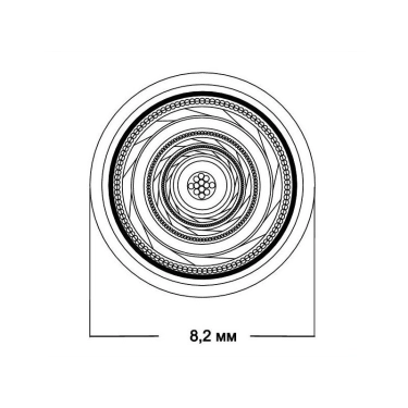 цифровий міжблочний кабель Van Den Hul Digi-Coupler 75 Ohm RCA, 0,8 m