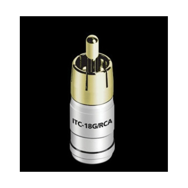 Рознімання для швидкого встановлення без інструменту AudioQuest ITC-18G/RCA Рознімання для швидкого встановлення без інструменту AudioQuest ITC-18G/RCA