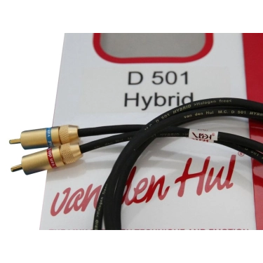 Міжблочний фоно-кабель Van Den Hul D-501 Hybrid RCA-RCA 1.0 m