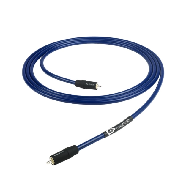 Сабвуферний кабель Chord Clearway 1 RCA to 1 RCA Sub 3 м Blue