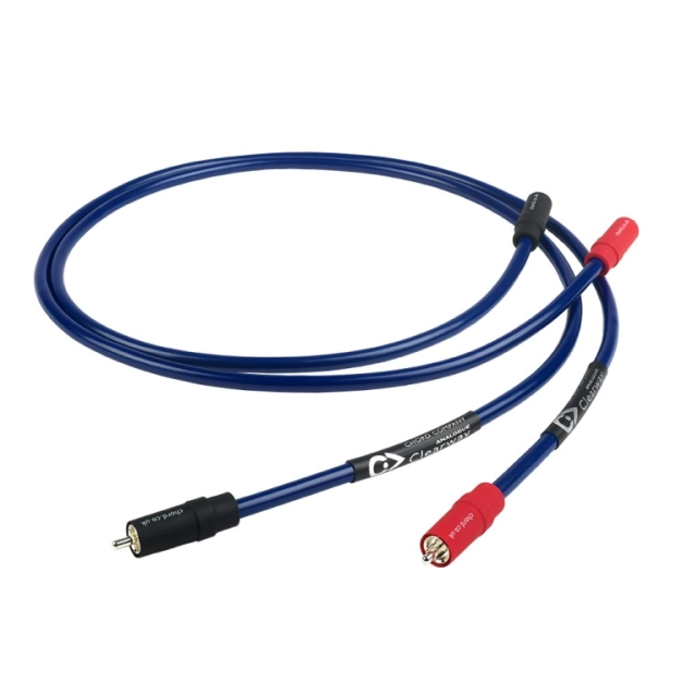 Кабель Chord Clearway 2RCA to 2RCA 1.0 м Blue