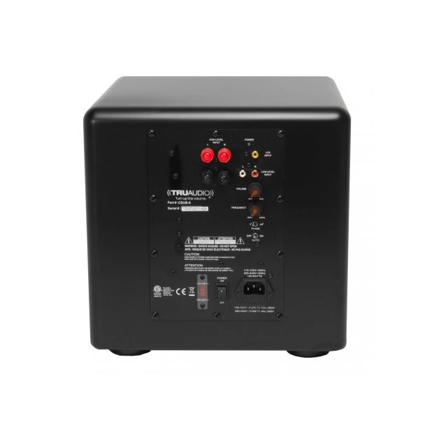 Сабвуфер TruAudio CSUB-8 Black Сабвуфер TruAudio CSUB-8 Black