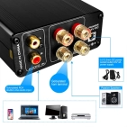 Цифровий стерео підсилювач FX-Audio FX-502SPRO 2 х 80 Вт / 4 Ом Black