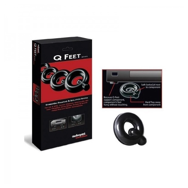 Антивібраційні підставки AudioQuest Sorbogel Q-feet System