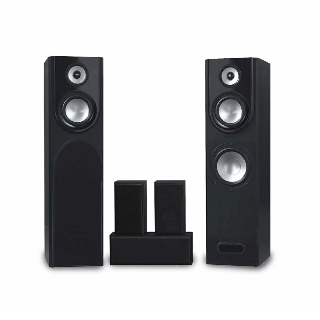 Комплект акустики ELTAX UTAH 5.0 BLACK SURROUND LOUDSPEAKERS Black