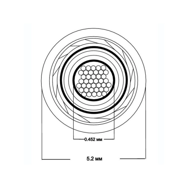 Міжблочний кабель Van Den Hul Bay C5 Hybrid RCA 0.6