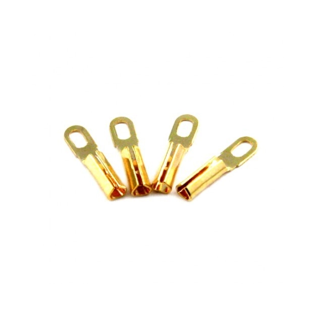 Конектори для з'єднання фоно-кабелю з картриджем: Tonar Gold Plate Terminal PIN Plugs art 4613