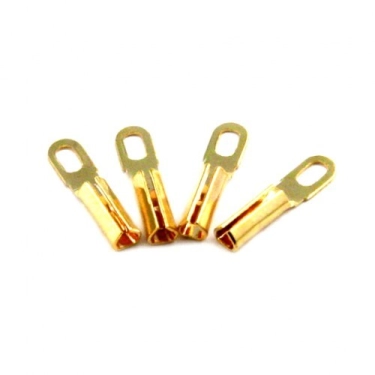 Конектори для з'єднання фоно-кабелю з картриджем: Tonar Gold Plate Terminal PIN Plugs art 4613