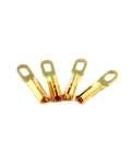 Конектори для з'єднання фоно-кабелю з картриджем: Tonar Gold Plate Terminal PIN Plugs art 4613