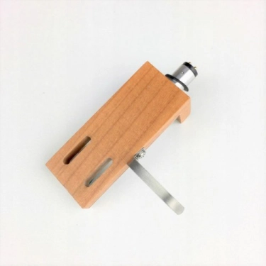 Майданчик для кріплення головки звукознімачів: TONAR SME-TYPE CHERRY WOOD HEADSHELL, art. 5405